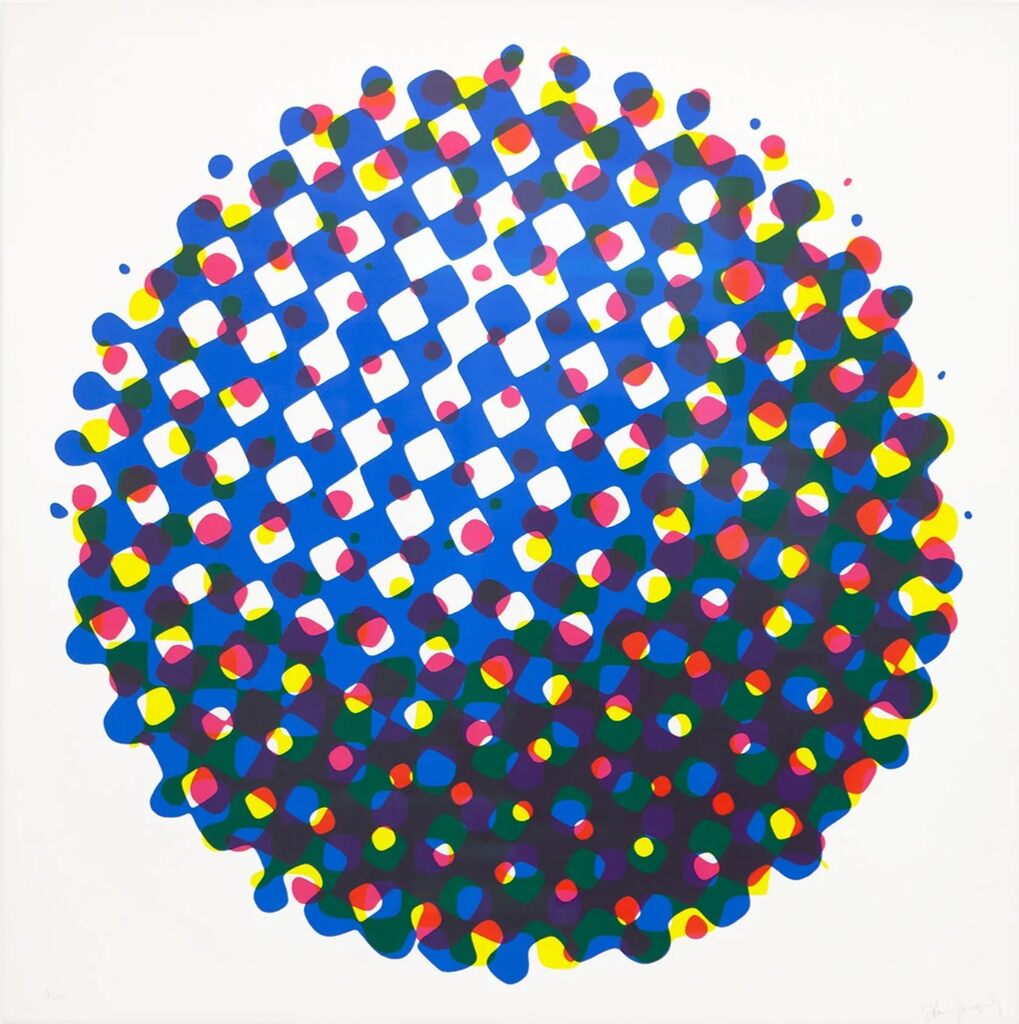 Alain Jacquet - Bille de Genève - Marble, 1971 - Pinto Gallery