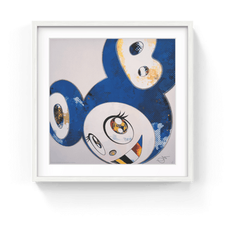 And Then x 6 (Blue: The Polke Method), 2015-Takashi Murakami-Pinto Gallery