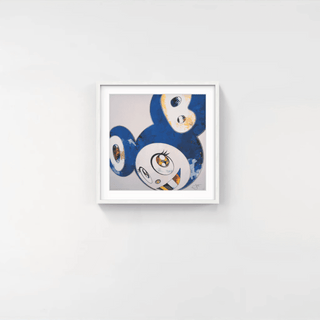 And Then x 6 (Blue: The Polke Method), 2015-Takashi Murakami-Pinto Gallery