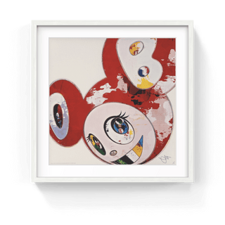 And Then x 6 (Red: The Polke Method), 2013-Takashi Murakami-Pinto Gallery