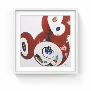 And Then x 6 (Red: The Superflat Method), 2013-Takashi Murakami-Pinto Gallery