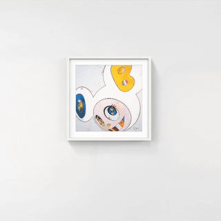 And Then x 6 (White: The Superflat Method, Blue and Yellow Ears), 2013-Takashi Murakami-Pinto Gallery