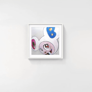 And Then x 6 (White: The Superflat Method, Pink and Blue Ears), 2013-Takashi Murakami-Pinto Gallery