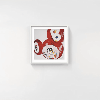 And Then x 727 (Vermillion: SHU), 2013-Takashi Murakami-Pinto Gallery