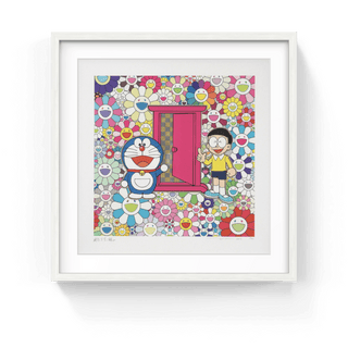 Anywhere Door (Dokodemo Door) in the Field of Flowers, 2019-Takashi Murakami-Pinto Gallery