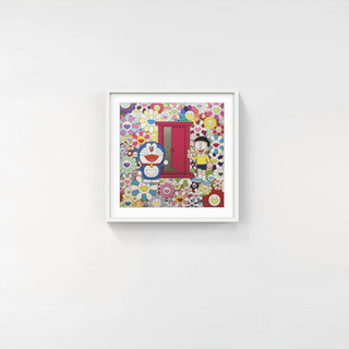Anywhere Door (Dokodemo Door) in the Field of Flowers, 2019-Takashi Murakami-Pinto Gallery