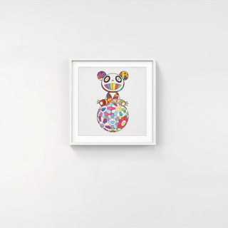 Atop a Ball of Flowers, a Panda Cub Sits Properly, 2020-Takashi Murakami-Pinto Gallery
