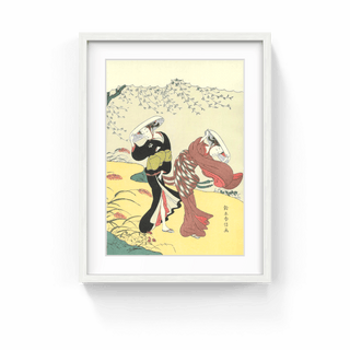 Autumn Wind, After 1765-Suzuki Harunobu-Pinto Gallery