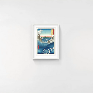 Awa Province: Naruto Whirlpools, After 1853-Utagawa Hiroshige (Andō Hiroshige)-Pinto Gallery