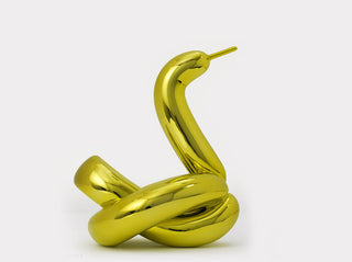 Balloon Swan (Yellow), 2017-Jeff Koons-Pinto Gallery