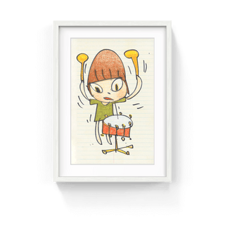 Banging the Drum, 2020-Yoshitomo Nara-Pinto Gallery
