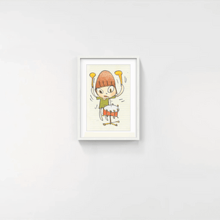 Banging the Drum, 2020-Yoshitomo Nara-Pinto Gallery