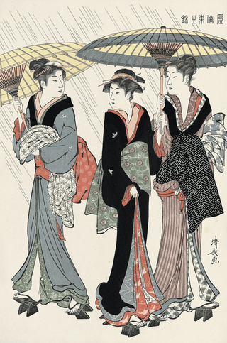 Beauties Returning from Bath, After 1782-Torii Kiyonaga-Pinto Gallery