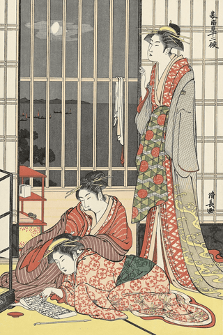 Beauties in September, After 1782-Torii Kiyonaga-Pinto Gallery