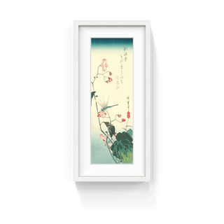 Begonia and Dragon-fly, After 1832-Utagawa Hiroshige (Andō Hiroshige)-Pinto Gallery