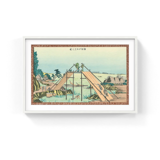 Benten Shrine at Haneda, After 1800-Katsushika Hokusai-Pinto Gallery