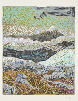 Billy Childish - volcano, 2022 - Pinto Gallery