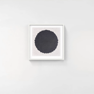 Black Flowers & Skulls Round (TM/KK For BLM), 2020-Takashi Murakami-Pinto Gallery