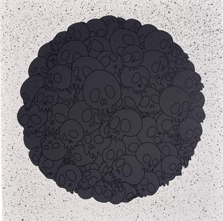 Black Skulls Round (TM/KK For BLM), 2020-Takashi Murakami-Pinto Gallery