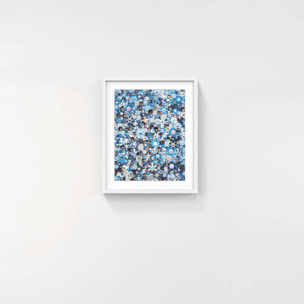 Takashi Murakami | Blue Flower & Skulls, 2016 – Pinto Gallery