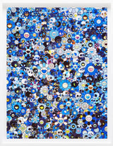 Blue Flower & Skulls, 2016