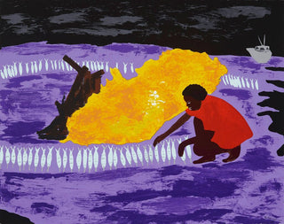 Cassi Namoda - Ernesto finds potential on the other side, 2022 - Pinto Gallery