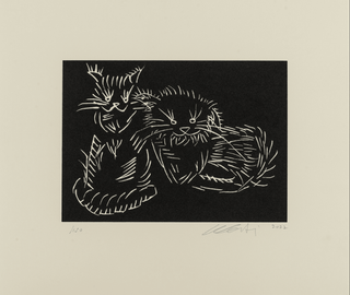 Cats Black, 2022-Ai Weiwei-Pinto Gallery