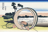 Caulking the Tub at Fujimigahara, After 1830