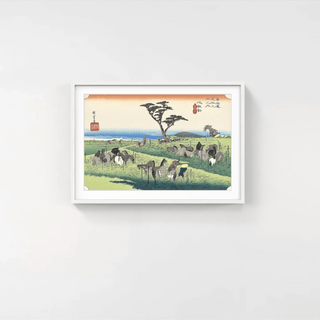 Chiryu -Summer Horse Fair, After 1833-Utagawa Hiroshige (Andō Hiroshige)-Pinto Gallery