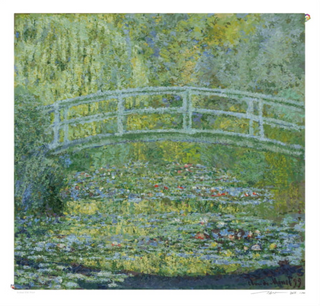 Claude Monet's “Water Lily Pond” And Me, Submerged in the Pond Like Gollum, 2025-Takashi Murakami-Pinto Gallery