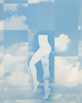 Cloudy Legs with Scrambled Sky, 2022