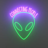 Connecting People LED Neon Sign, 2024