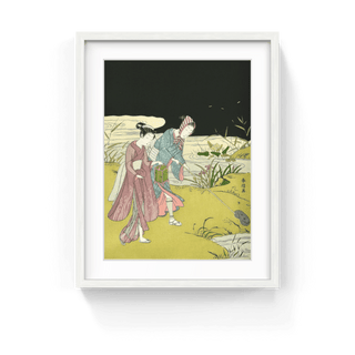 Couple Catching Fireflies, After 1765-Suzuki Harunobu-Pinto Gallery