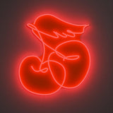 Crazy Cherry LED Neon Sign, 2024