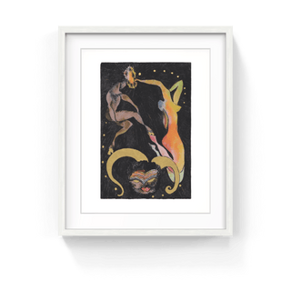 Crowning of a Satyr, 2023-Chris Ofili-Pinto Gallery