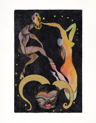 Crowning of a Satyr, 2023-Chris Ofili-Pinto Gallery