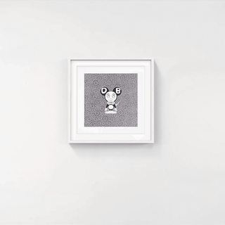 DOB 2021 Black & White, 2021-Takashi Murakami-Pinto Gallery