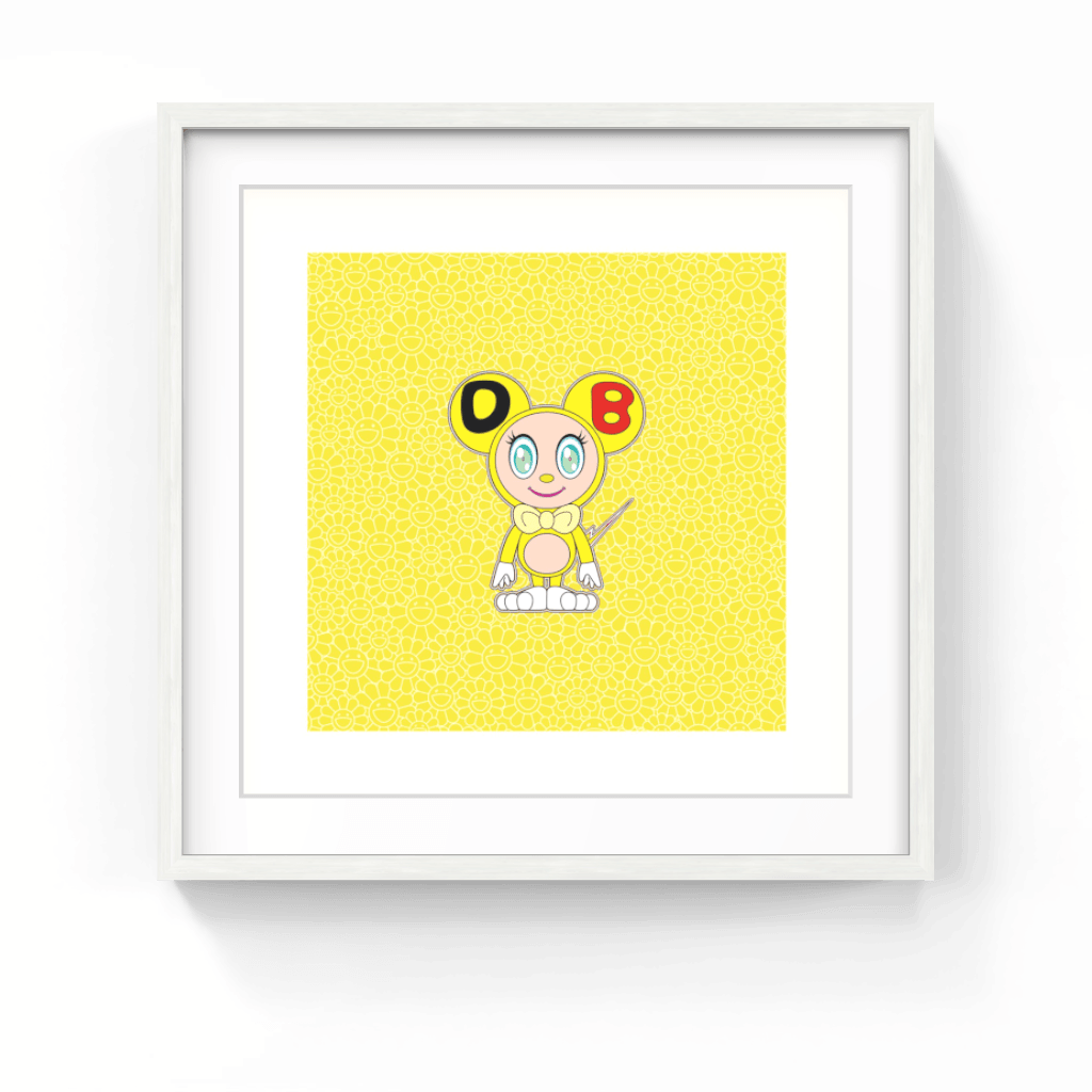 Takashi Murakami | DOB 2021 Yellow, 2021 – Pinto Gallery