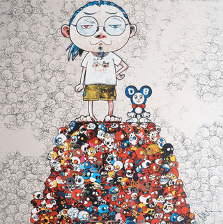 DOB & Me: On the Red Mound of the Dead, 2013-Takashi Murakami-Pinto Gallery