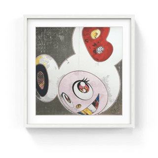 DOB in Pure White Robe (Navy & Vermilion), 2013-Takashi Murakami-Pinto Gallery