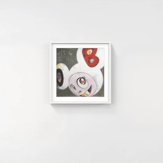 DOB in Pure White Robe (Navy & Vermilion), 2013-Takashi Murakami-Pinto Gallery