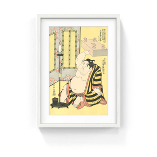 Daidozan Holding a Go Board, After 1794-Toshusai Sharaku-Pinto Gallery
