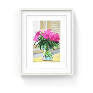 David Hockney - My Window, iPad drawing ‘No. 535’, 2019 - Pinto Gallery