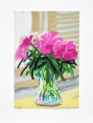 David Hockney - My Window, iPad drawing ‘No. 535’, 2019 - Pinto Gallery