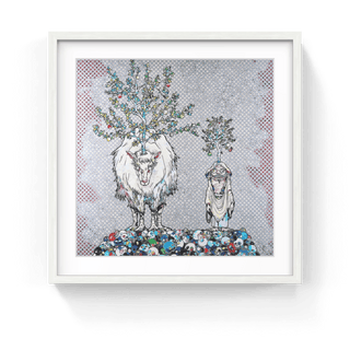 Deer God of the Forest and Arhat, 2015-Takashi Murakami-Pinto Gallery