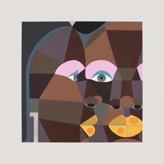 Derrick Adams - Fixing My Face, 2025 - Pinto Gallery