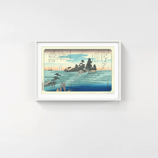 Descending Geese at Haneda, After 1835-Utagawa Hiroshige (Andō Hiroshige)-Pinto Gallery