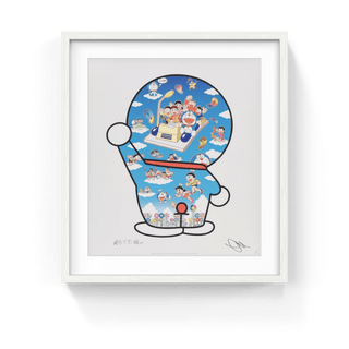 Doraemon, Let’s Go Beyond These Dimensions on a Time Machine with Master Fujiko F. Fujio!, 2020-Takashi Murakami-Pinto Gallery