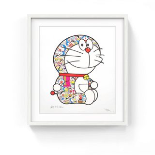 Doraemon Sitting Up: “Everywhere Door (Dokodemo Door)”, 2021-Takashi Murakami-Pinto Gallery