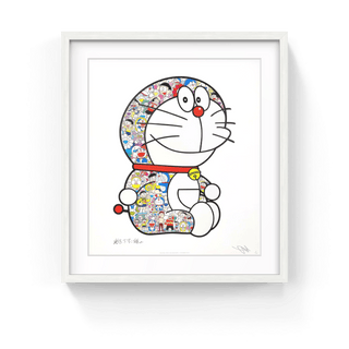 Doraemon Sitting Up: “He-he”, 2021-Takashi Murakami-Pinto Gallery